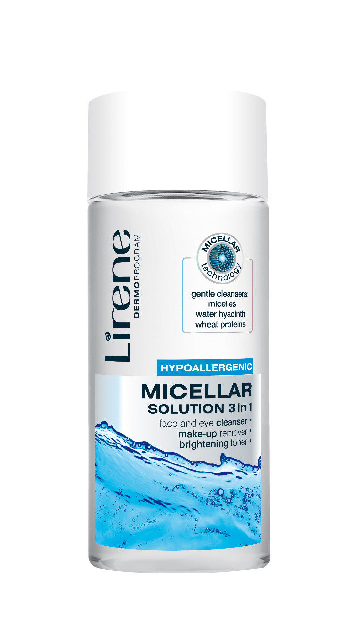 Lirene micelární voda 3v1