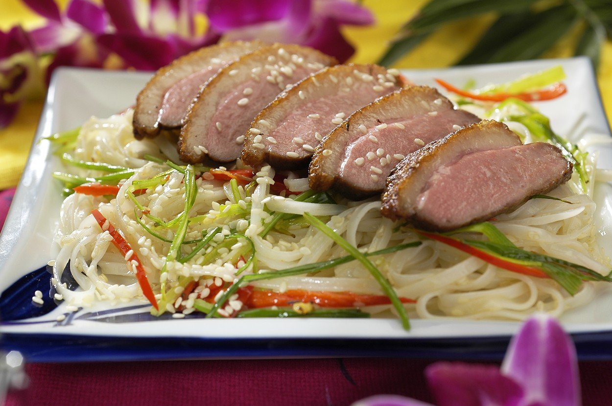 Duck Breasts in Piquant Marinade