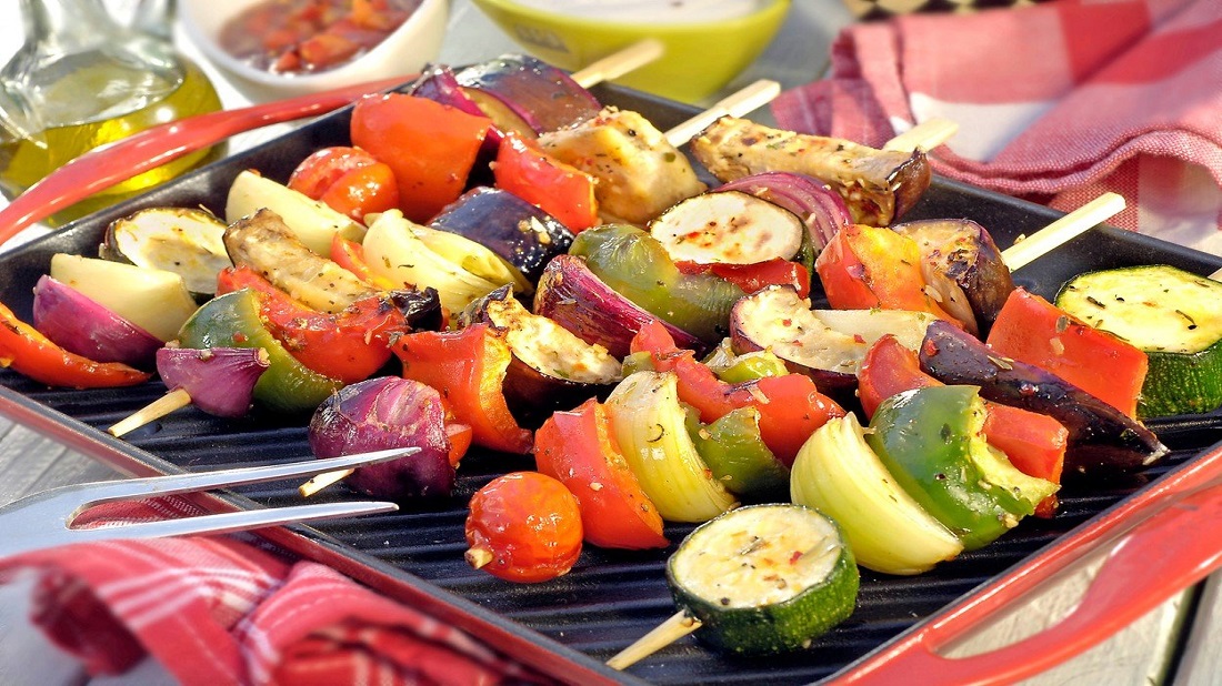 Grilled Vegetable with Herbs