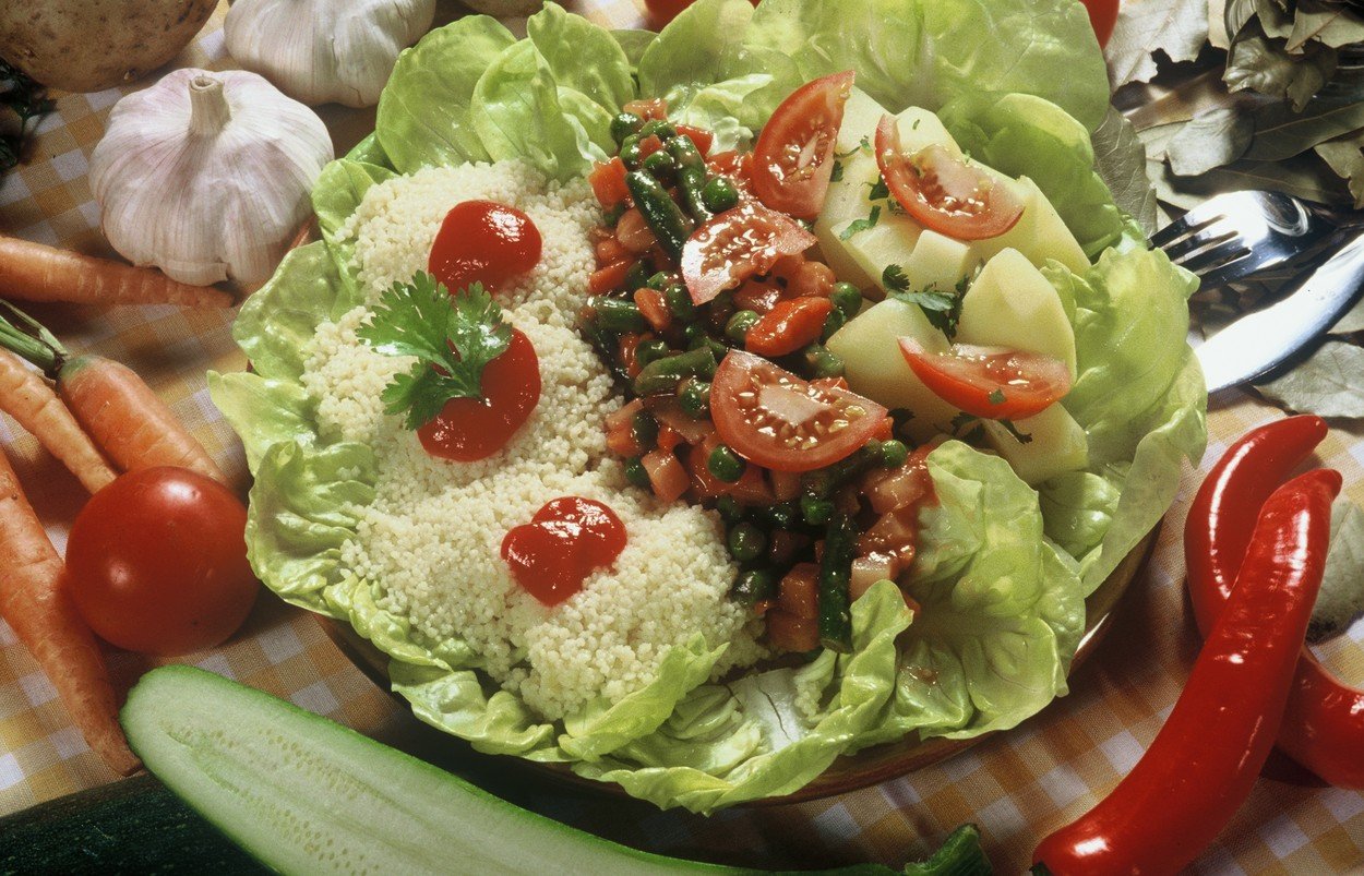 Couscous with Vegetable ala Morocco