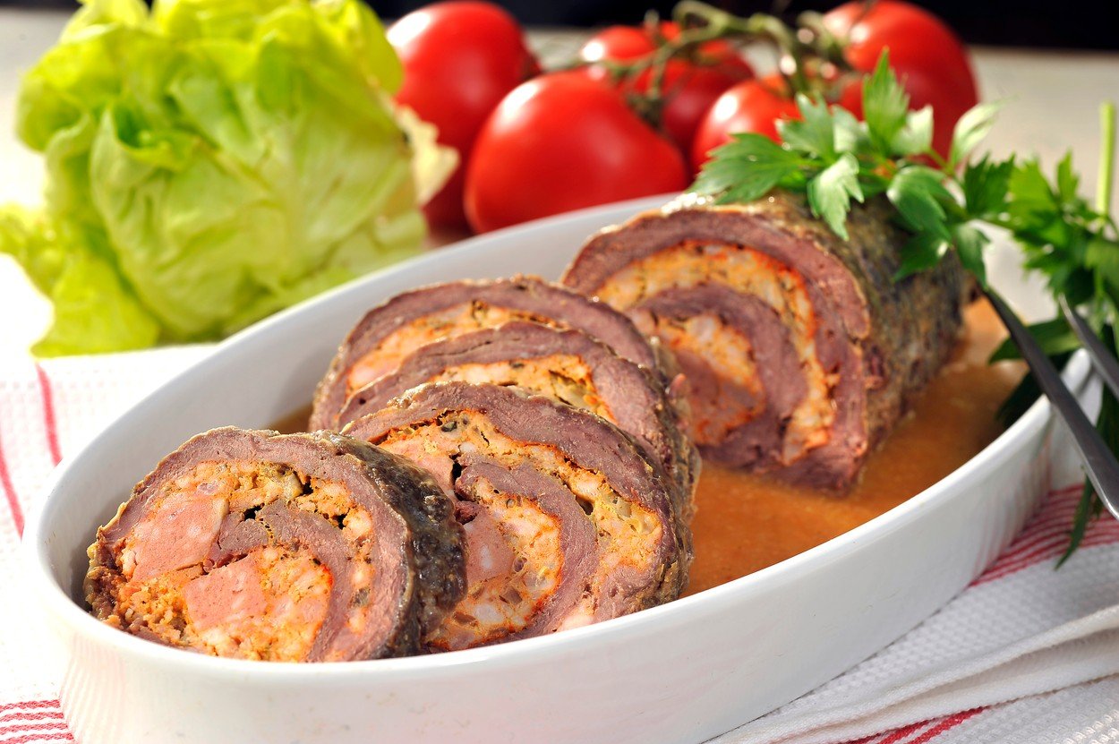 Beef Roll with Mill Meat