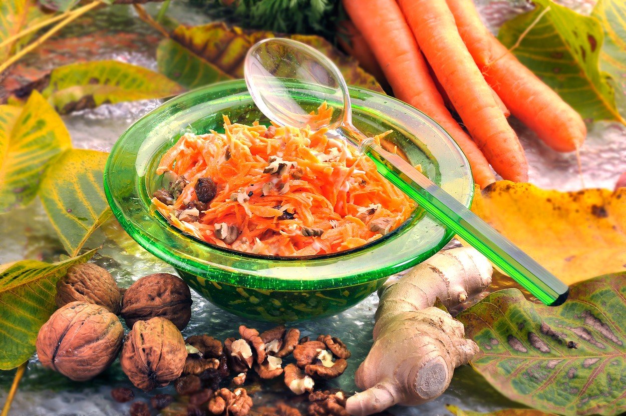 Carrot Salad with Ginger