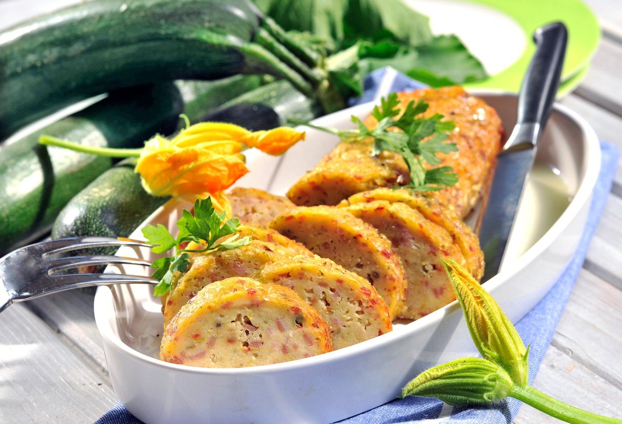 Courgette Meat Loaf