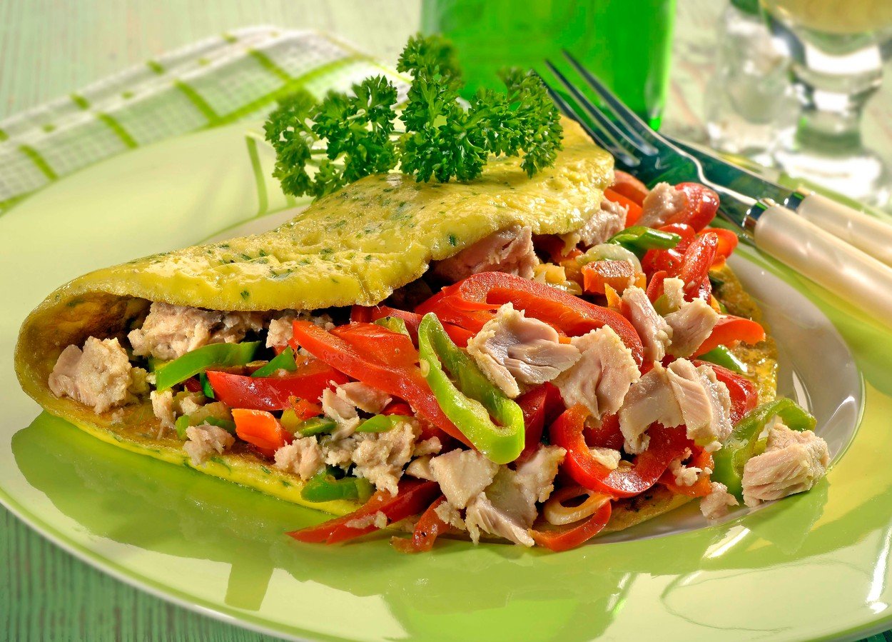 Omelette with Tuna